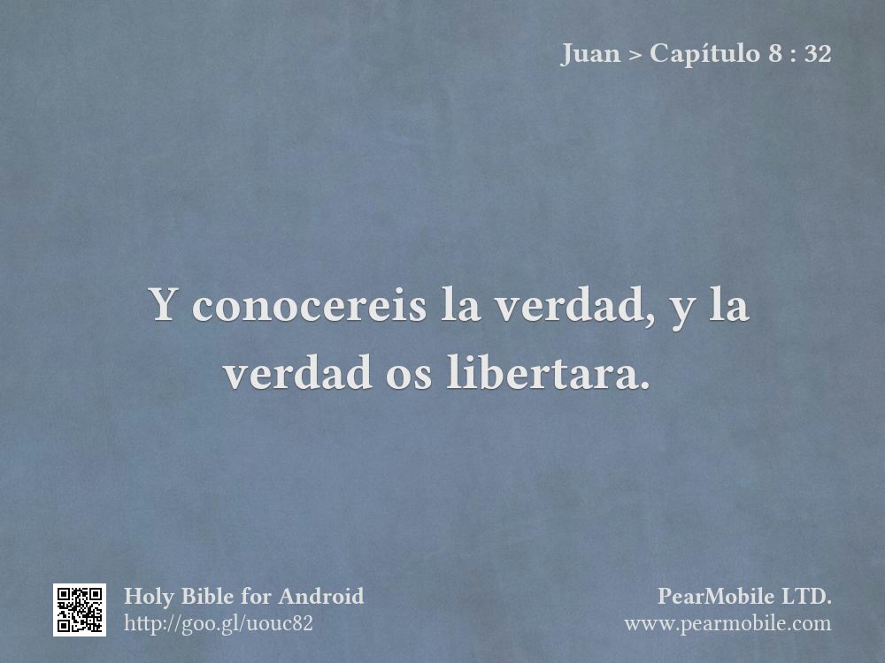 Juan, Capítulo 8:32